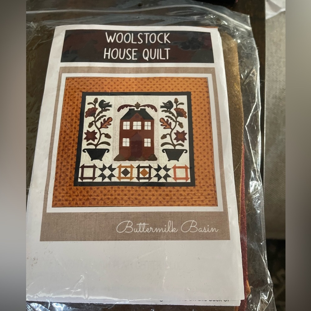 Buttermilk Basin Woolstock House Quilt Kit